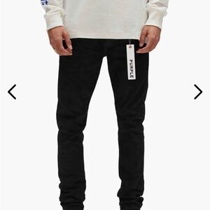 Men's Skinny Black Jeans